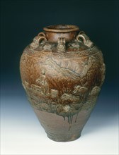 Martaban type jar, Cham culture (?) c1300-1470. Artist: Unknown