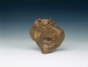 Natural wood sculpture, Qing dynasty, China, 18th-19th century (?). Artist: Unknown