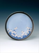 Nabeshima polychrome dish, Kyoho Era, middle Edo period, Japan, 1716-1736. Artist: Unknown