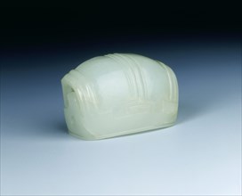 White jade chignon, Ming dynasty, China, 1368-1644. Artist: Unknown