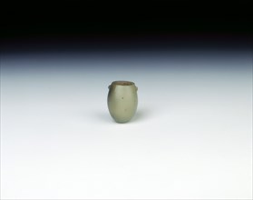 Jade birdcage water container, Neolithic period, China. Artist: Unknown