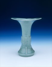 Longquan celadon gu vase, Southern Song dynasty, China, 1127-1200. Artist: Unknown