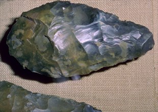 Paleolithic flint handaxe, 18th century BC.