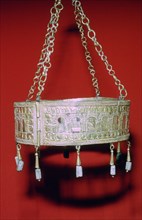 Visigothic Gold Crown, 7th century. Artist: Unknown