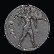 Stater of Poseidonia, 5th century BC. Artist: Unknown