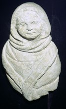 Celtic Stone Votive Figure of a Child. Artist: Unknown