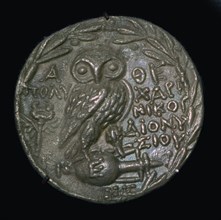Athenian 'owl' tetradrachm. Artist: Unknown