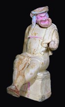 Greek terracota vessel of an actor. Artist: Unknown