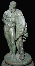 Italian bronze of Heracles, 3rd century BC. Artist: Unknown
