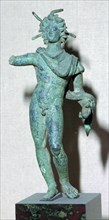 Roman bronze figure of the sun god Helios (Sol), 3rd century. Artist: Unknown