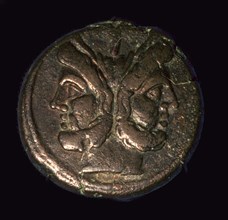 Bronze Roman republican As, 1st century. Artist: Unknown