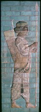 Persian enamelled brick archer, 6th century BC. Artist: Unknown