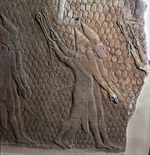 Stone panels from northern Iraq, Neo-Assyrian, c700-c681 BC. Artist: Unknown