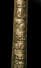 Scythian gold axe shaft-cover. Artist: Unknown