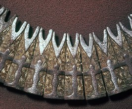 Detail of a Viking neck ornament. Artist: Unknown