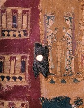 Detail of an Iranian cloth shabrack, found in a Scythian tomb, 5th century BC Artist: Unknown
