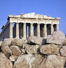 The Parthenon, 5th century BC. Artist: Unknown