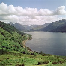 Loch Duick and the Five Sisters of Kintail. Artist: Unknown
