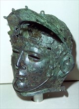 Cavalry sports helmet, Roman Britain, late 1st or early 2nd century. Artist: Unknown