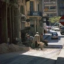 Scene of an Athenian street. Artist: Unknown