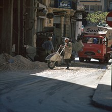 Scene of an Athenian street. Artist: Unknown