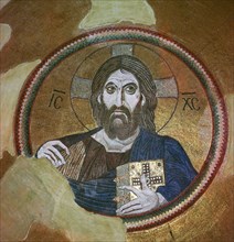 Byzantine mosaic of Christ Pantocrator. Artist: Unknown