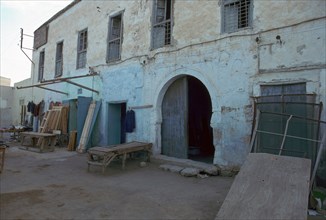 House where Paul Klee lived in Kairouan, Tunisia, 20th century. Artist: Unknown