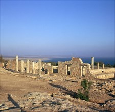 Temple buildings at the sanctuary of Apollo Hylates on Cyprus, 5th century BC. Artist: Unknown