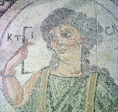 Roman mosaic from Curium of Creation. Artist: Unknown