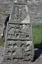 Base of the east face of the Moone Cross, 7th century. Artist: Unknown