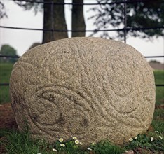 The Castlestrange Stone, 1st century. Artist: Unknown