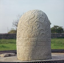 The Turog Stone, 3rd century BC. Artist: Unknown