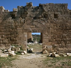 Outer gate of the ancient city of Perga, 2nd century. Artist: Unknown