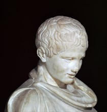 Hellenistic marble statue of a young athlete from Aydin, 1st century BC. Artist: Unknown