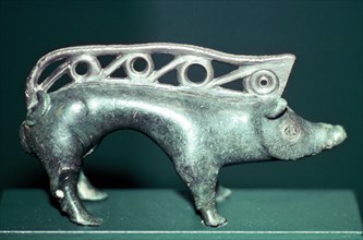 Celtic bronze boar. Artist: Unknown