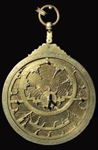 Arabic 18th century planispheric astrolabe, 18th century. Artist: Unknown