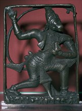 Bronze statuette of the god Hanuman, 11th century. Artist: Unknown