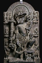 Depiction of Varaha, the boar incarnation of the god Vishnu. Artist: Unknown