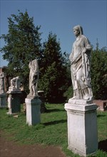 Statues of Vestal Virgins, 1st century. Artist: Unknown