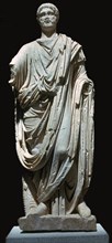 Statue of a Roman citizen with a toga, 1st century BC. Artist: Unknown