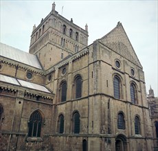 Southwell Minster in Nottinghamshire. 12th century. Artist: Unknown