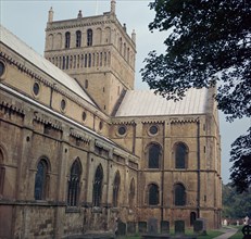 Southwell Minster in Nottinghamshire, 12th century. Artist: Unknown