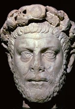 Head of the Roman Emperor Diocletian, 3rd century. Artist: Unknown