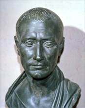 Bust of the late Republican politican Julius Caesar, 1st century BC. Artist: Unknown