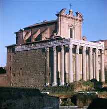Temple of Antoninus and Faustina, 2nd century. Artist: Unknown