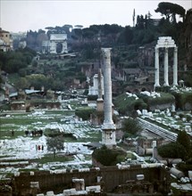 The Roman forum, 2nd-5th century. Artist: Unknown