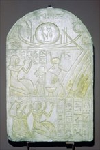 Egyptian grave-slab showing the cosmos. Artist: Unknown