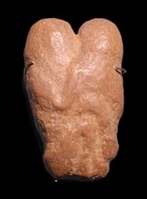 Calcite statuette showing two humans in an embrace, 30th century BC. Artist: Unknown
