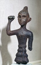 Bronze figure of a Canaanite deity, 16th century BC. Artist: Unknown