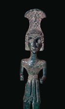 Bronze figurine of a warrior, Canaanite, c2000-c1700 BC. Artist: Unknown
